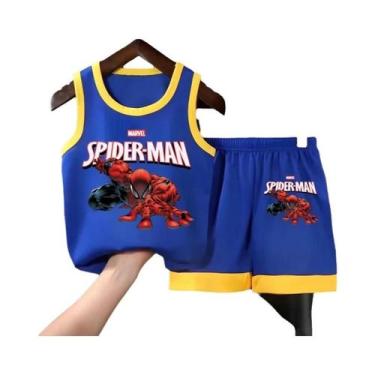 Imagem de Conjunto Infantil De Esportes De Verão Da Disney, Sem Mangas, Com Esta