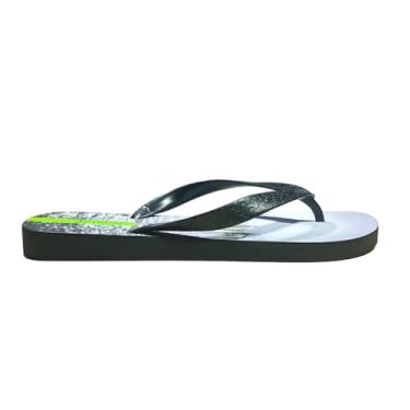 Imagem de Chinelo de Dedo Masculino Ipanema Urbana Leve Confortável Moderno Estilo Casual com Estampas Exclusivas (Verde, BR, Adulto, Numérico, 45)