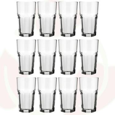 Imagem de 12 Copo de Vidro Bristol 200ML Nadir Café Água Eventos Drink - NADIR F
