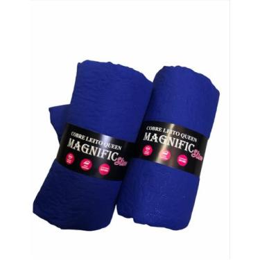 Imagem de Cobre leito 1 Peça Casal Queen Slin Liso Ultrassônico - LuckBabyStore,