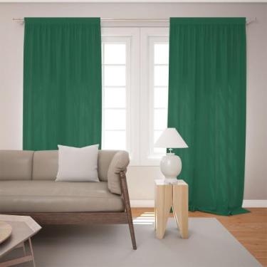 Imagem de Cortina Tecido Oxford Lisa Verde Natal - 280x220cm - Fabrika de Festa
