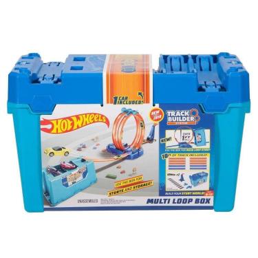 Imagem de Pista Hot WHeels Caixa Kit de Loopings Track & Builder - Mattel
