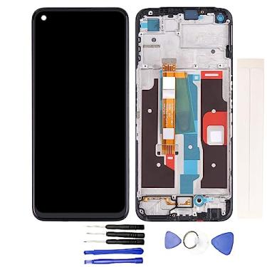 Imagem de Jaytong LCD Substituição para OP-PO Real-me 8i RMX3151 Tela LCD Touch Screen Assembly (Preto com Moldura)