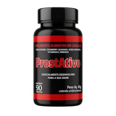 Imagem de ProstAtivo 90 Cápsulas Próstata Inchada Dor Urinária Hiperplasia