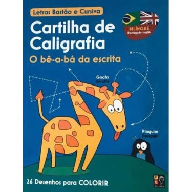 Imagem de Cartilha De Caligrafia - Bilingue