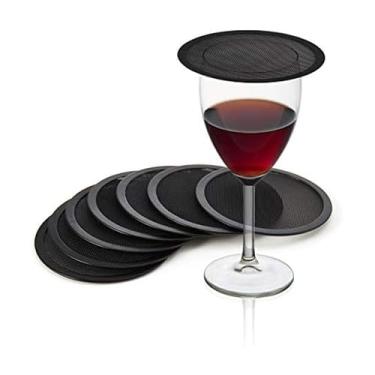 Imagem de Gourmet Basics by Mikasa Capas para bebidas externas com tela de insetos, preto