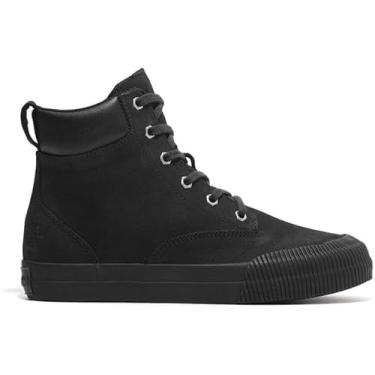 Imagem de Timberland Skyla Bay 2.0 Tênis feminino de cano alto com cadarço, Nobuck preto, 40