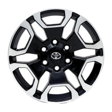 Imagem de Roda Toyota Hilux Srx Aro 17 6 Por 139.7 - Diamantada Preta