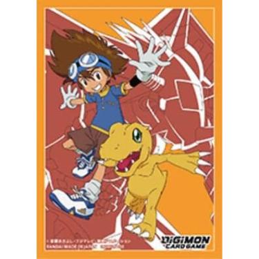 Imagem de Digimon Trading Card Supplies - Deck Sleeves - TAI & AGUMON (60 Sleeves)