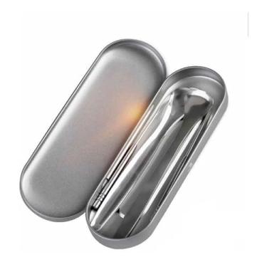 Imagem de Raspador de Lingua, com Estrutura de AçO InoxidáVel, 3 Raspadores de LíNgua, para Higiene Bucal, LaváVel e EsterilizáVel