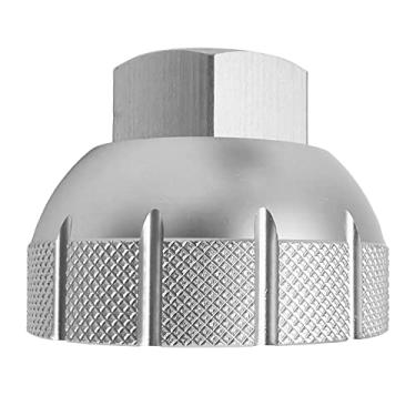 Imagem de LoveinDIY Ferramenta BB de alumínio para bicicleta suporte externo inferior de rolamento removedor de taças de 46 mm - prata, 46 mm