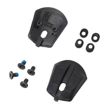 Imagem de rockible 2 peças de protetores de calcanhar antiderrapantes para sapatos de ciclismo, substitui parafusos e juntas para RC902 Outdoor, Style C
