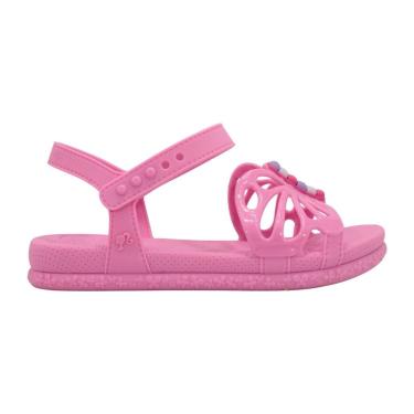 Imagem de Sandália Infantil Rasteira Grendene Kids 23268 Barbie Fly Mochila Rosa