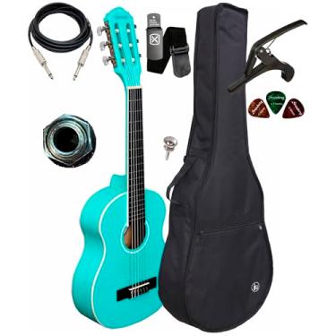 Imagem de Violão Eletroacústico Giannini Start Nr + Capa E Acessórios (TBS)