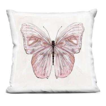Imagem de Stupell Industries Almofada impressa para interior Peach Blushing Wings, 45 x 18 x 45, bege
