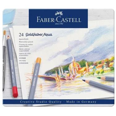Imagem de Lápis de cor 24 cores aquarelável Faber-Castell