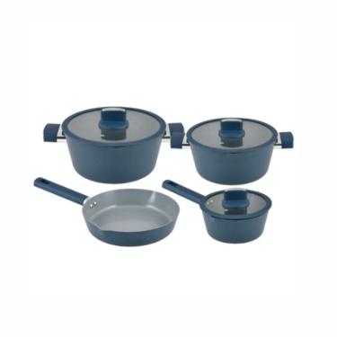 Imagem de Jogo de Panelas Indução 4 Peças Azul Chicago Casambiente