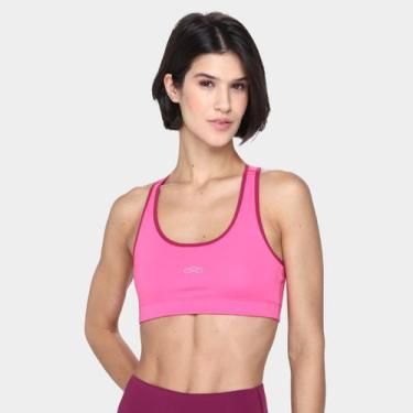 Imagem de Top Olympikus Essential Feminino, Pink, GG