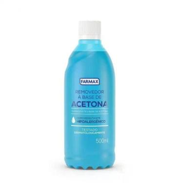 Imagem de Removedor com Acetona 500Ml Farmax