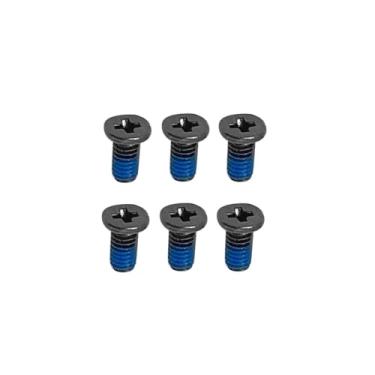 Imagem de Zahara Substituição para DELL Alienware M15 R5 R6 R7 / M16 R1 / M18 R1 R2 6PCS Parafusos de capa de base inferior preta