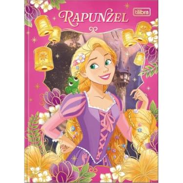 Imagem de Caderno Princesas Brochura Colegial TILIBRA - 80 Folhas (Rapunzel)