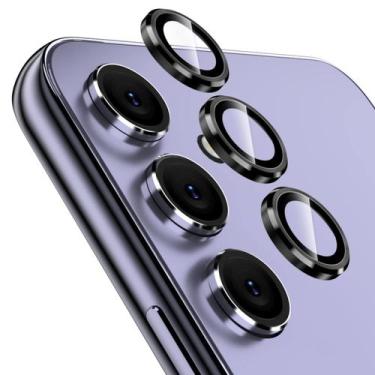 Imagem de Protetor de lente Samsung A54 5G Vidro de alumínio preto - Lightbek Of
