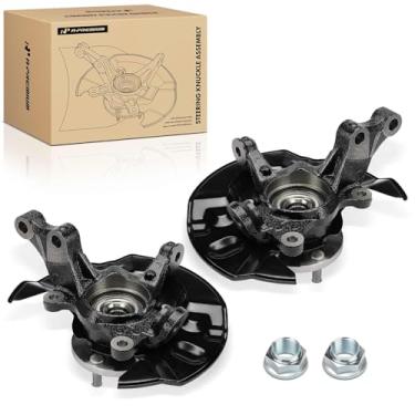 Imagem de A-Premium 2 x Junta de direção dianteira esquerda e direita e conjunto de cubo de rolamento de roda compatível com Toyota Matrix 2003-2008, FWD, freio sem ABS, lado do motorista e do passageiro
