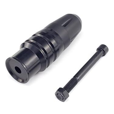 Imagem de XLYJNB Para BMW S1000XR 2014-2019 S1000RR HP4 S1000R Motocicleta CNC Crash Escape Slider Protector Crash Pads Proteção contra quedas (Cor: Preto)