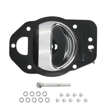 Imagem de Maçaneta interna do lado do motorista compatível com Chevy HHR 2006-2011 peças de acessórios substitui 25812196 dianteiro e traseiro esquerdo 1 peça