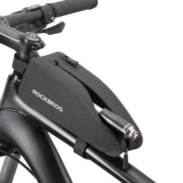 Imagem de Bolsa de bicicleta ROCKBROS Top Tube impermeável para bicicletas