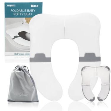Imagem de Potty Seat Babylush Dobrável para Crianças de Viagem Portátil