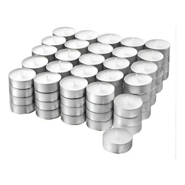 Imagem de Kit 100 Velas Rechaud Decoração Casamento Lâmparina