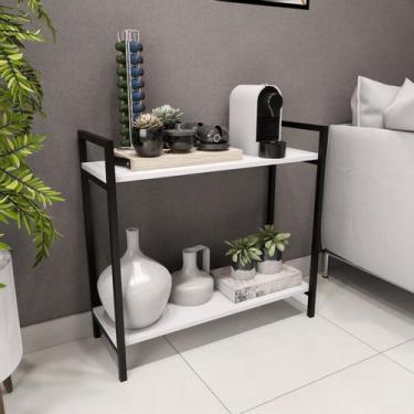 Imagem de Aparador De Café Elegante Rustico Estilo Industrial Inovador - Metal d