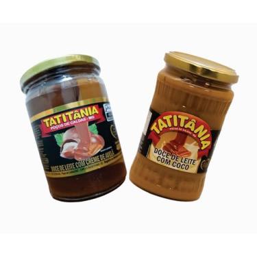 Imagem de Doce de Leite com Coco 400g + Doce de Leite com Avelã 400g - Tatitânia