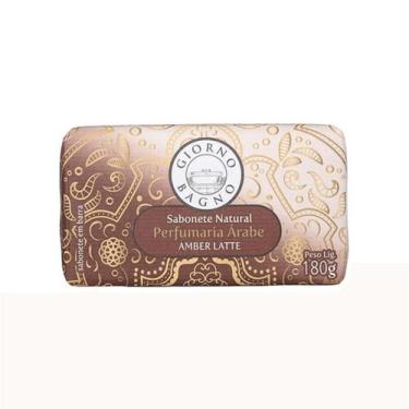 Imagem de Sabonete em barra giorno bagno amber latte 180g