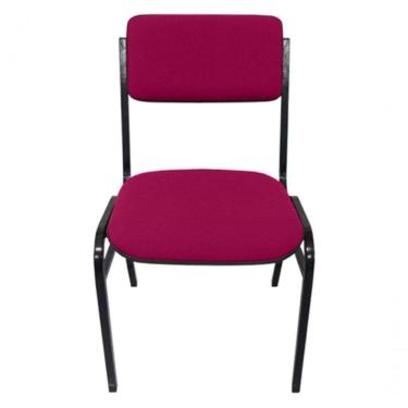 Imagem de Cadeira Empilhável Para Auditórios Linha Hotel Smart Rosa