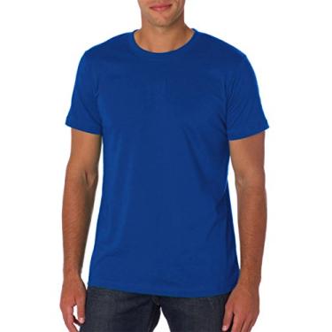Imagem de Camiseta Bella + Canvas unissex Heather CVC (3001CVC), True Royal, X-Small