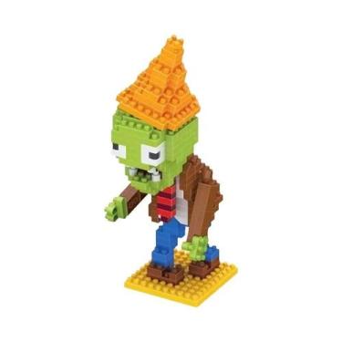 Imagem de Conjunto De Blocos De Montar Plants Vs Zombies, Personagens Do Jogo De