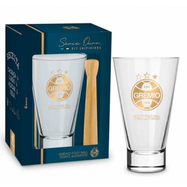 Imagem de Copo Caipirinha Long Grêmio Serie Ouro - Brasfoot