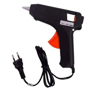 Imagem de Pistola De Cola Quente 1003508 10w Bivolt Preta - Planeta T