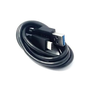 Imagem de Zahara Cabo de dados tipo C USB-C para USB-A Cabo de carregamento Cabo de carregamento de substituição para comprimento do telefone: 85 cm