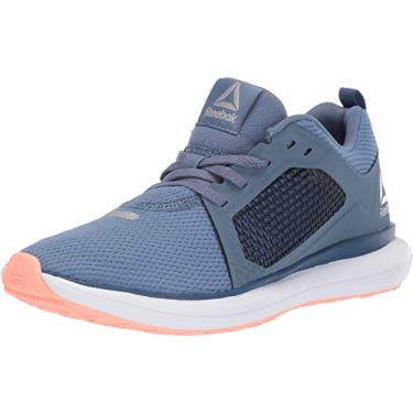 Imagem de Reebok Driftium Ride Tênis de corrida feminino, Azul ardósia/Bnkr azul/digital, 6.5