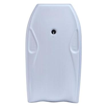 Imagem de Prancha de Surf, Prancha Bodyboard Semi e Fundo Rigido, 100cmx Largura 53cm X Espessura 6,7 Cm(Cinza,Leash Punho All Stick)