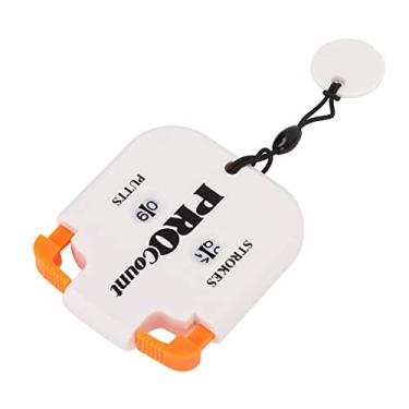 Imagem de Golfe Double Scorer, Pressione o Botão até Ouvir o Som, Carregue Facilmente o Mini Stroke Counter for Outdoor Golf Scoreping, Redefinir Rápido Balcão Portátil Com Design de