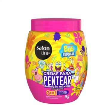 Imagem de Creme de Pentear Bob Esponja Kids Definição Máxima Salon Line 1KG