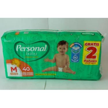 Imagem de Fralda Personal Baby Protect & Sec Tam M 5 a 9,5 kg com 40 Unidades