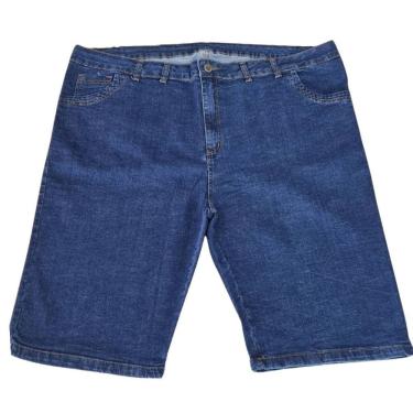 Imagem de Bermuda Masculina Jeans Lycra Plus Size
