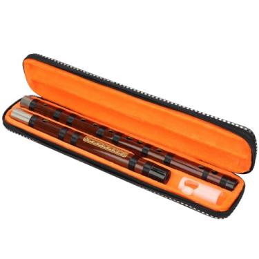 Imagem de Flauta de Bambu Adornada Profissional Dkey Kit de Instrumento de Sopro Tradicional Desempenho para Iniciantes