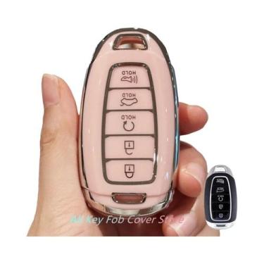 Imagem de Capa De Chave Inteligente Para Hyundai Elantra GT Sport Santa Fe Palis