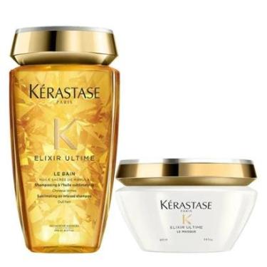 Imagem de Kit Elixir Kérastase - Shampoo + Máscara Kit-Unissex